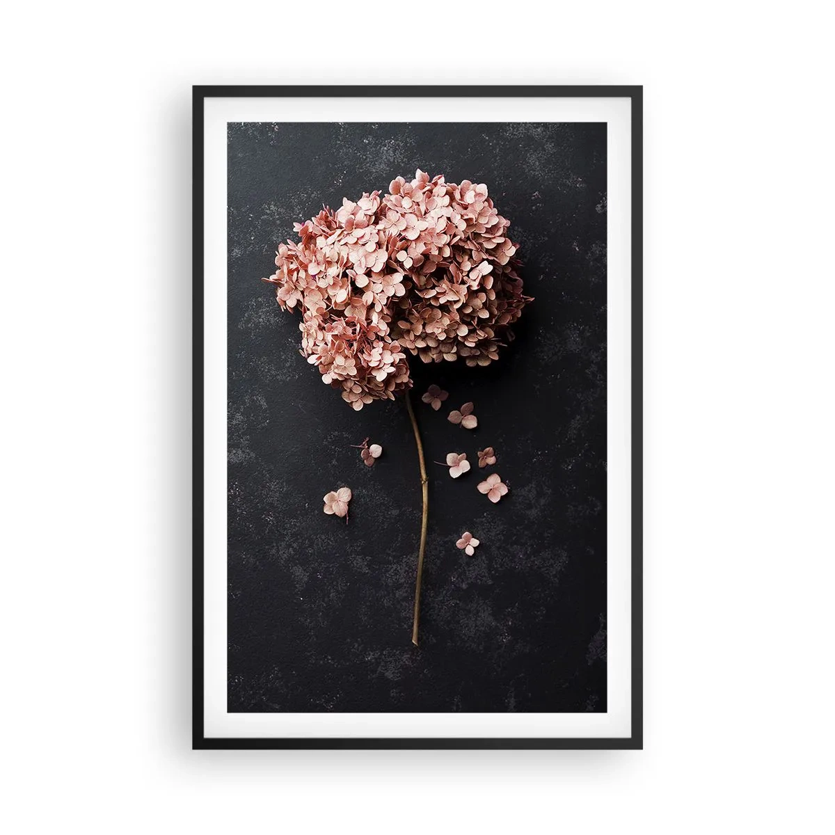 Plakat i sort ramme - Et virkelig romantisk tegn - 61x91 cm