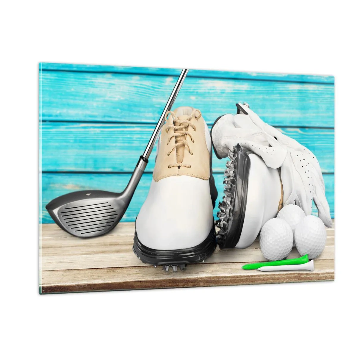 Billede på glas - Alt er klar - 120x80 cm