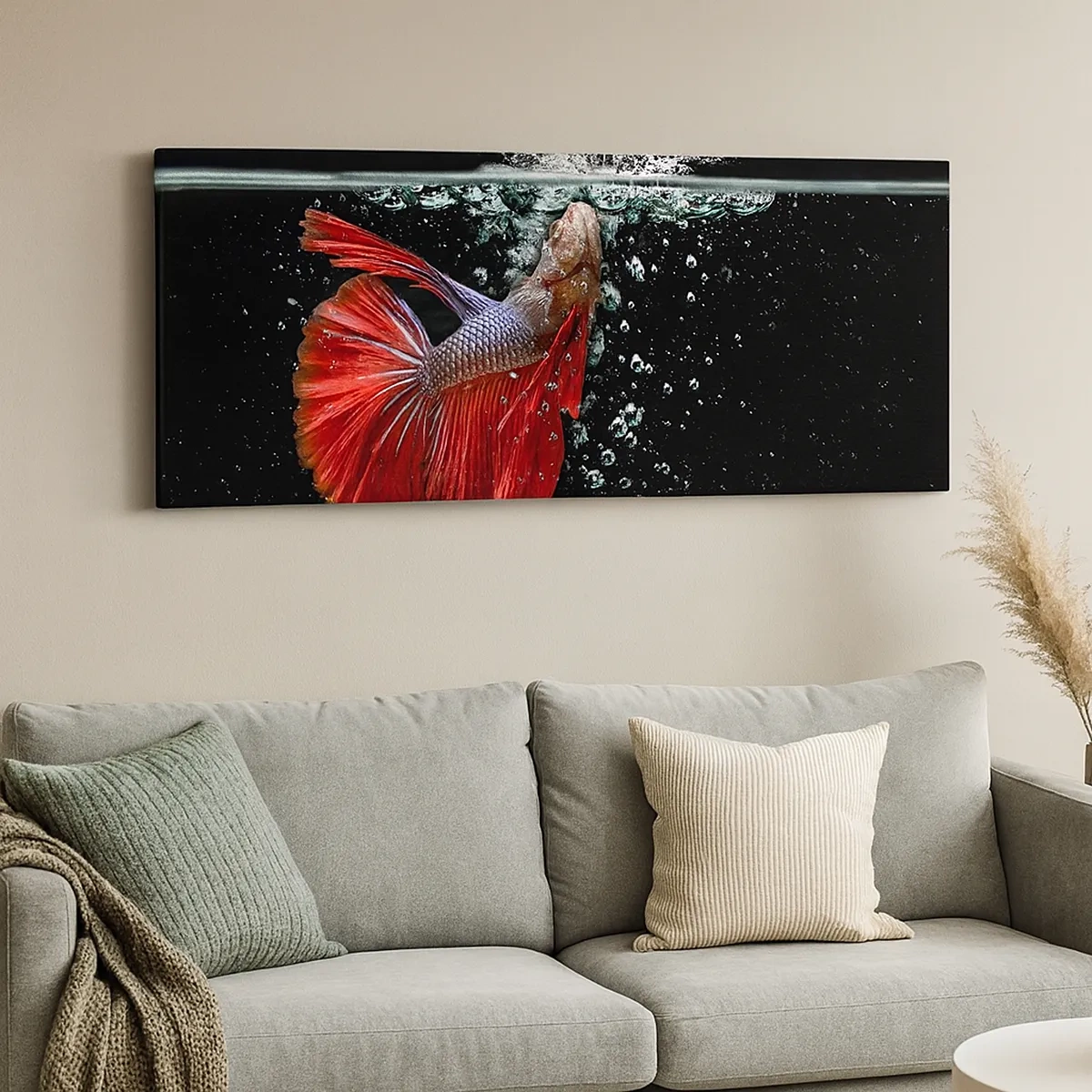 Lærredstryk - Billede på lærred - Du har tre ønsker - 30x30 cm