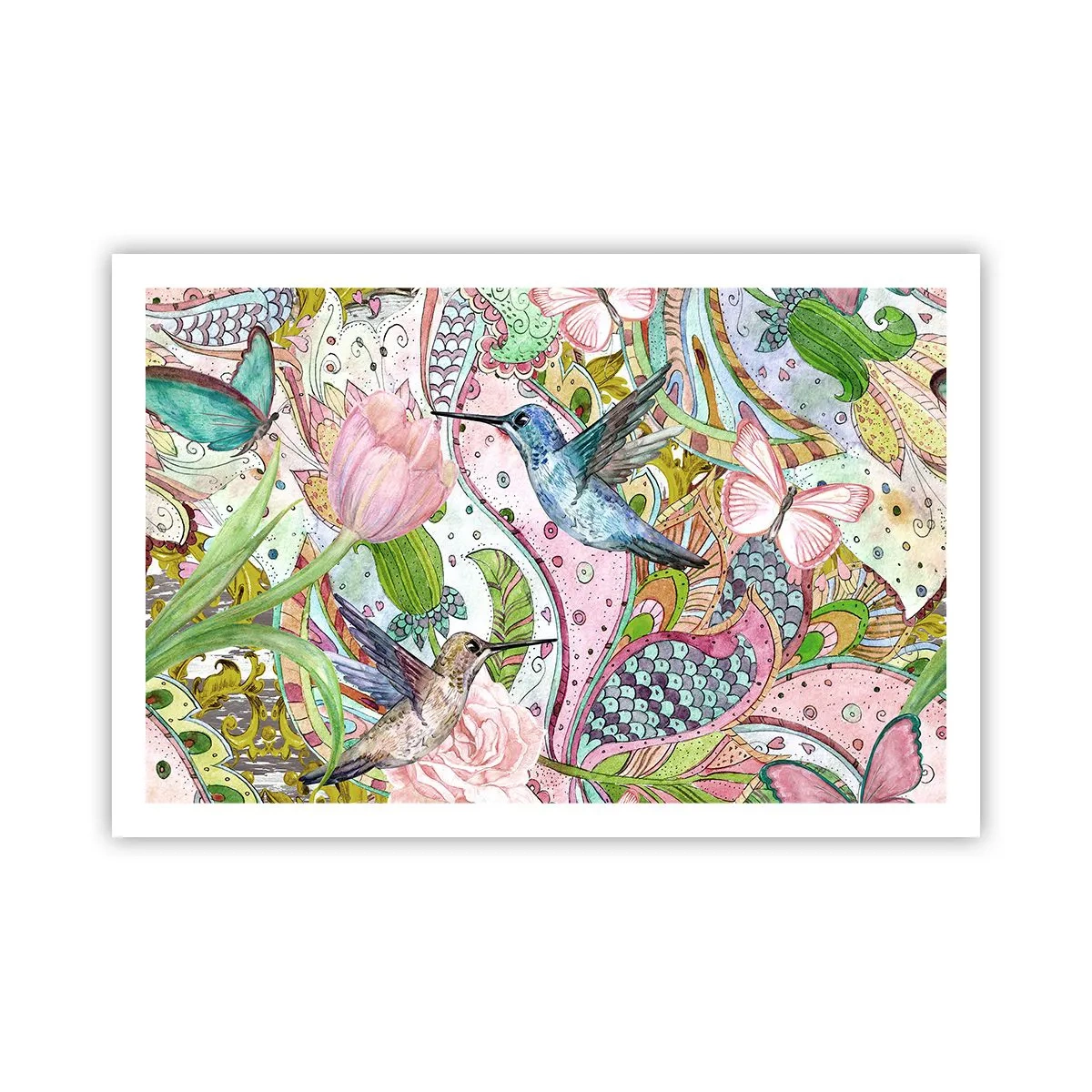 Plakat - Forviklet i vinstokkene - 91x61 cm