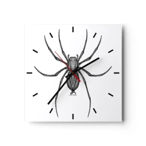 Vægur, Uret - Foruroligende præcision - 30x30 cm