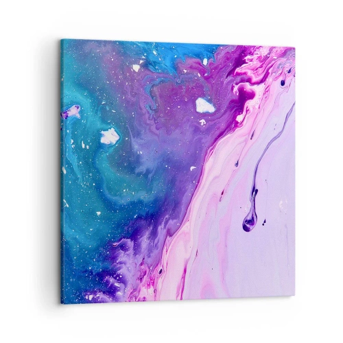 Lærredstryk - Billede på lærred - Yin og yang - 50x50 cm