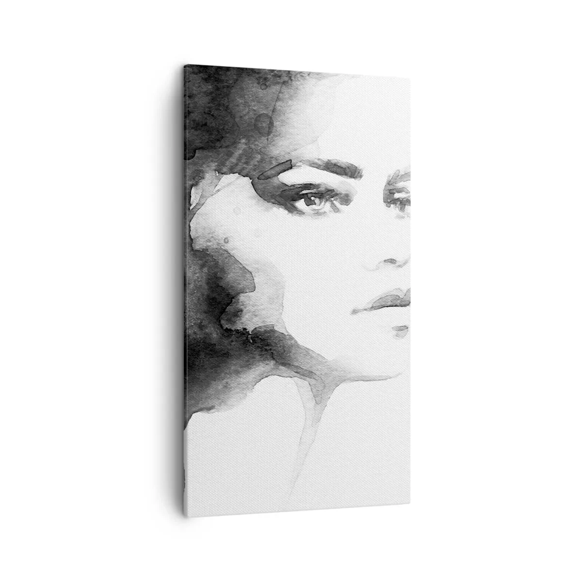 Lærredstryk - Billede på lærred - Lavet af mystik og tåge - 45x80 cm