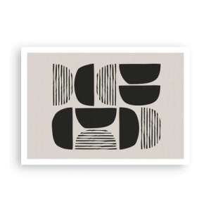 Plakat - Halvhjertede arrangementer - 100x70 cm