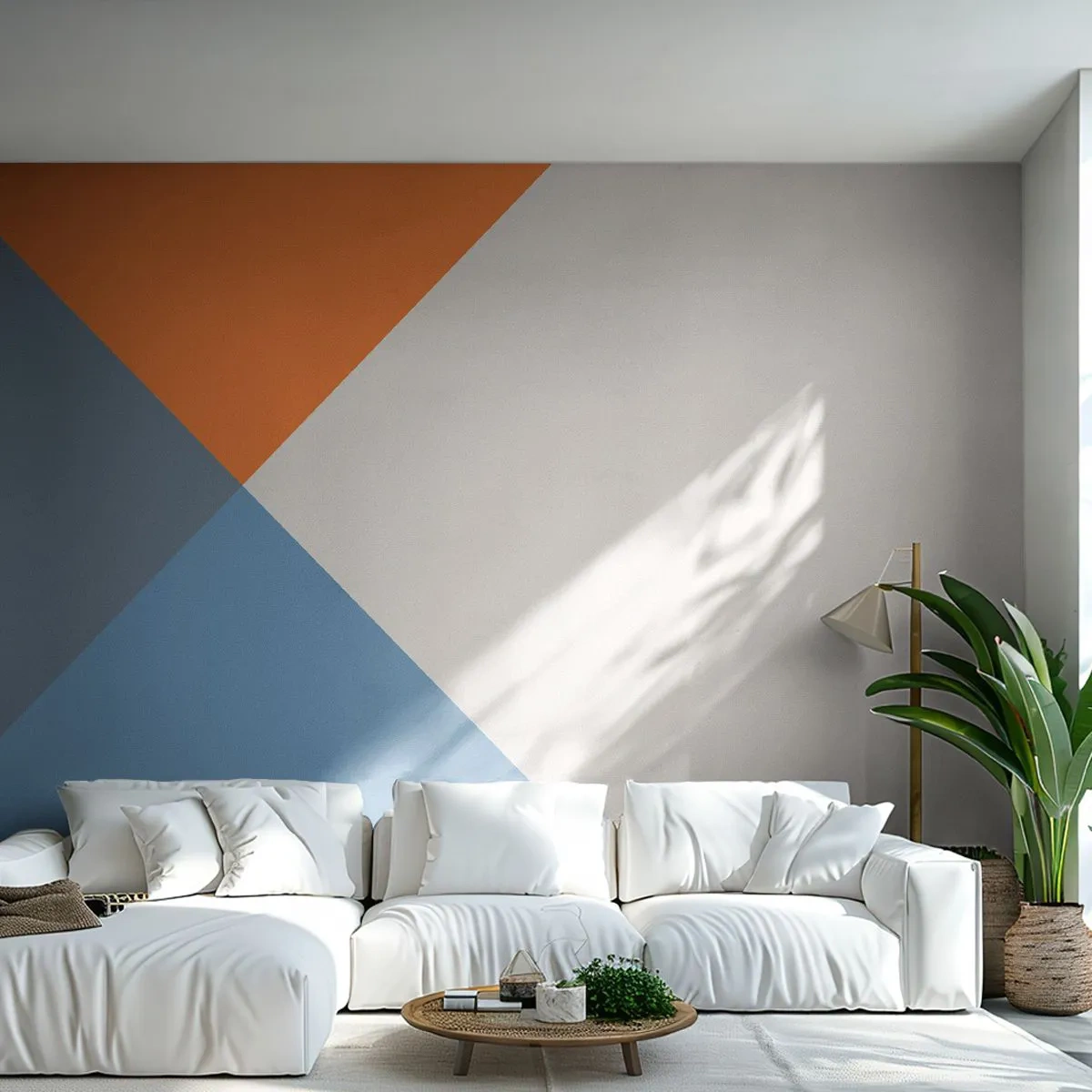 Fototapet Premium Canvas - Med hensyn til ... - Abstraktion, Stykke, Moderne kunst - 350x256 cm