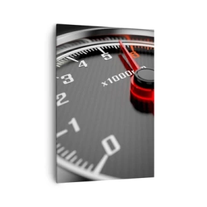 Lærredstryk - Billede på lærred - Træd på speederen - 70x100 cm