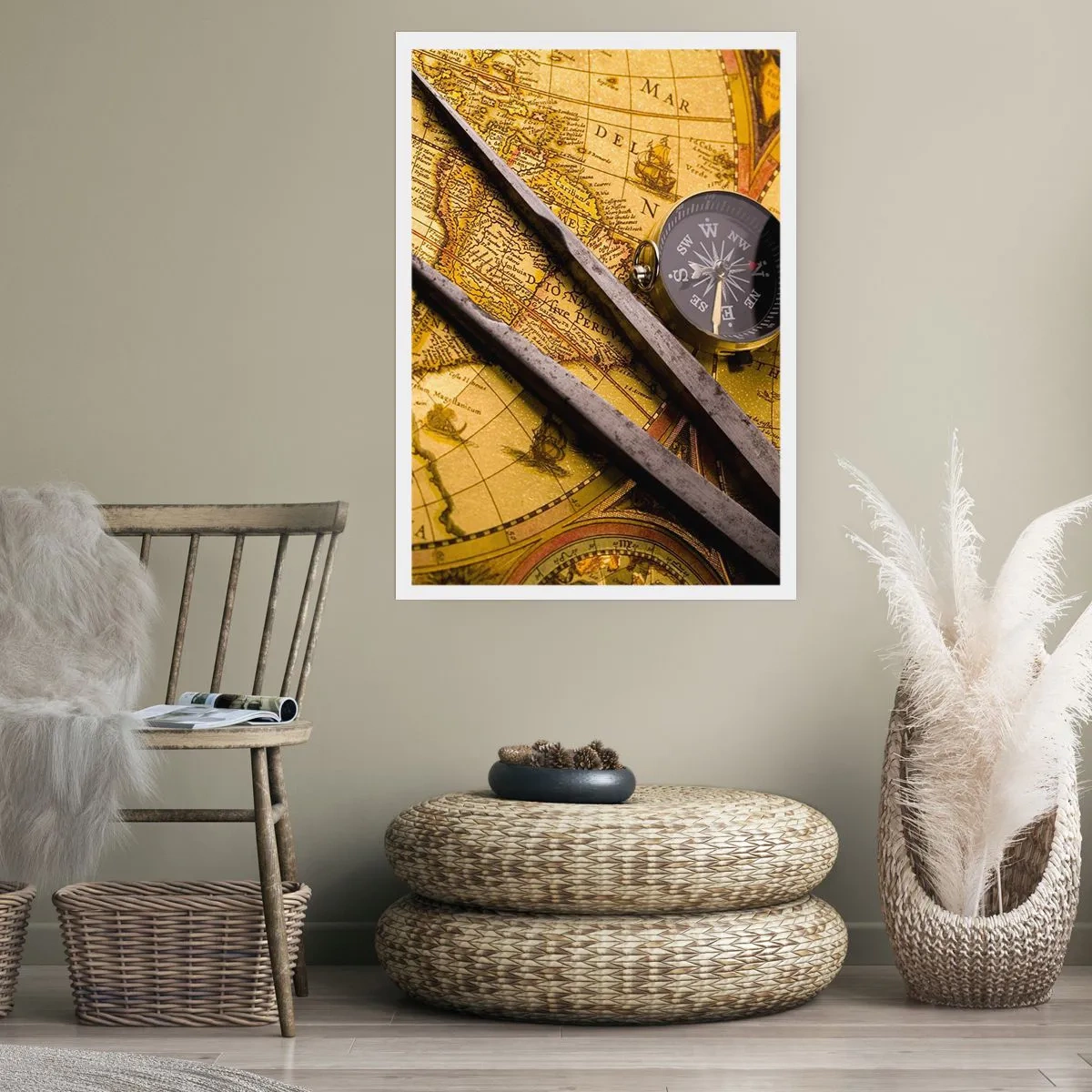 Plakat - Hvor er skattene? - 50x70 cm