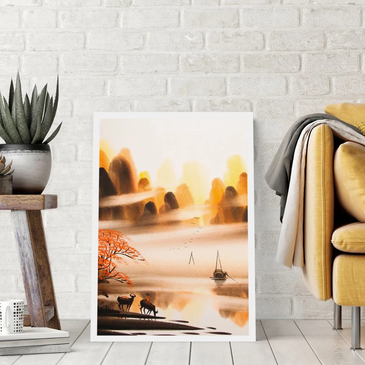 Plakat - Længere væk end det fjerne Østen - 30x40 cm