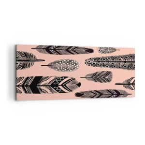 Lærredstryk - Billede på lærred - Indisk samling - 100x40 cm