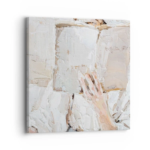 Lærredstryk - Billede på lærred - I en anden verden - 30x30 cm