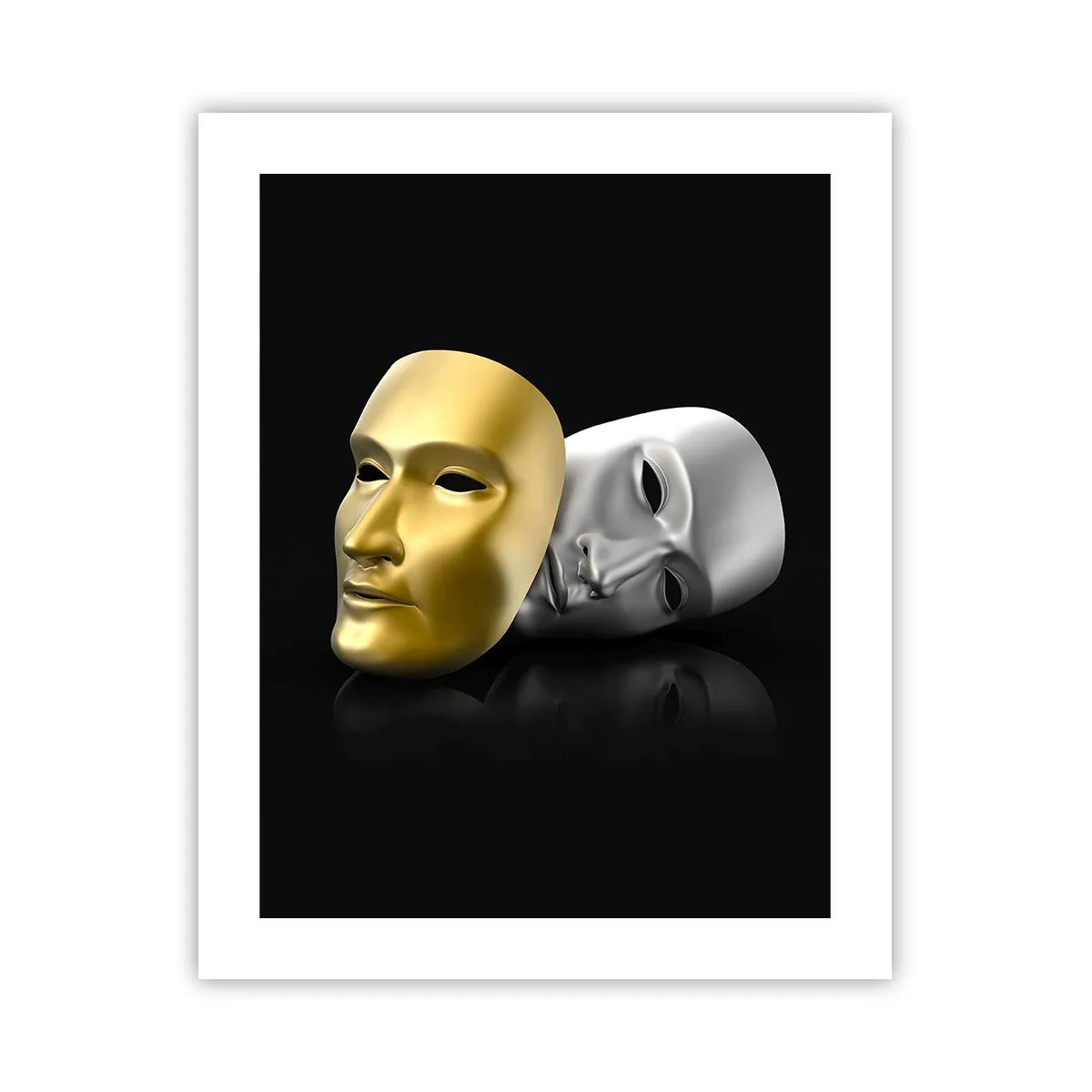 Plakat - Livet er teater - 40x50 cm