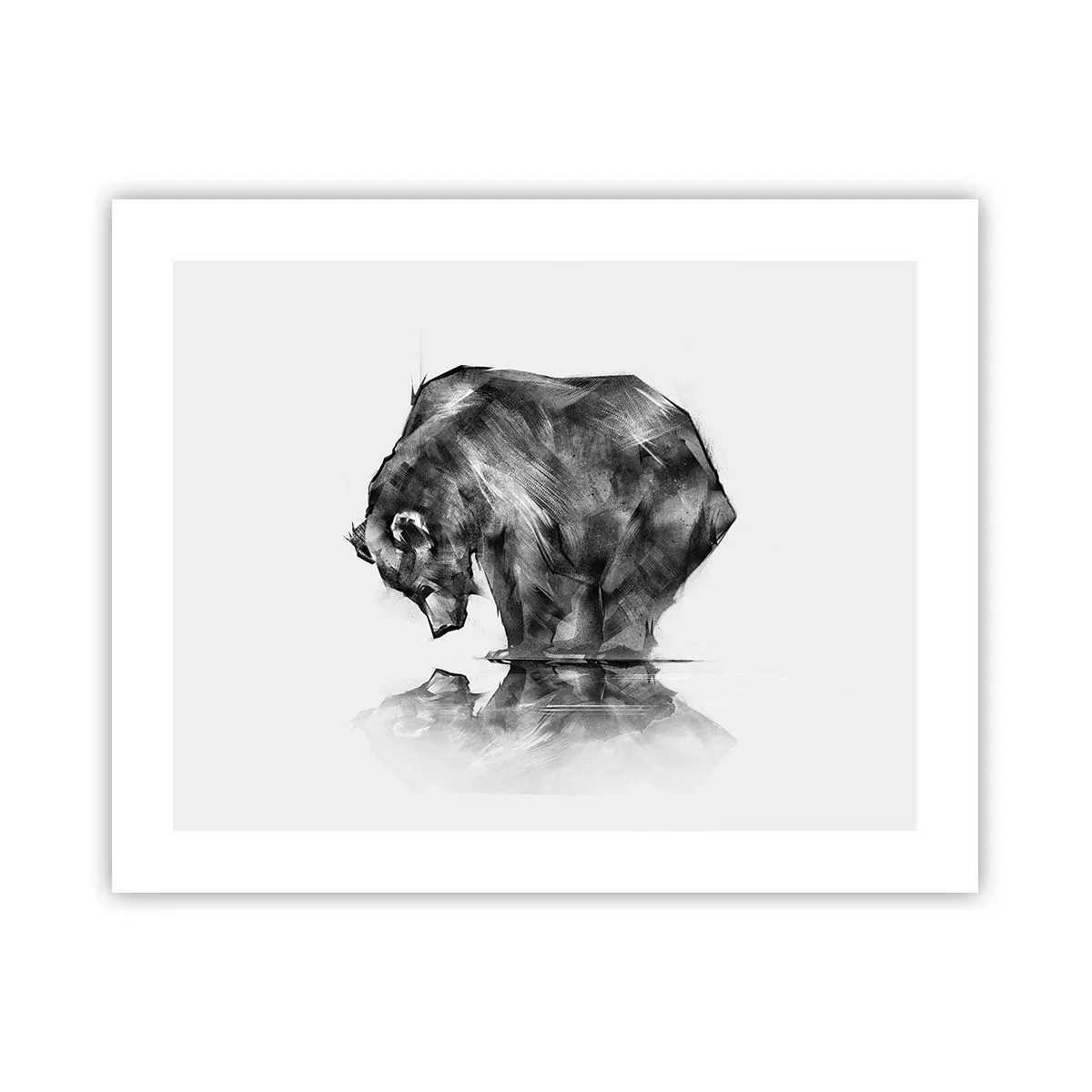 Plakat - Dejligt at se nogen tæt på - 50x40 cm