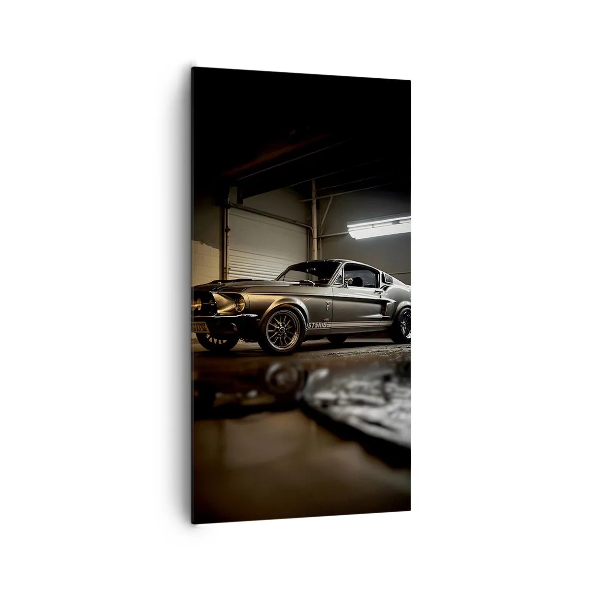 Lærredstryk - Billede på lærred - Tilbage til fortiden - 65x120 cm