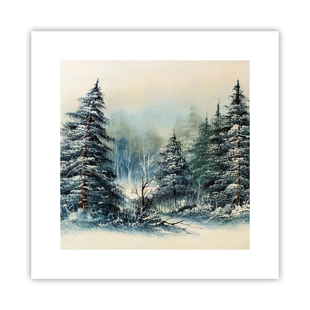 Plakat - Klar til jul - 30x30 cm