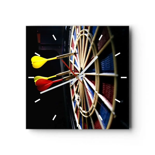 Vægur, Uret - Lige til sagen - 30x30 cm