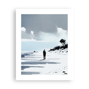 Plakat - Alene - 40x50 cm