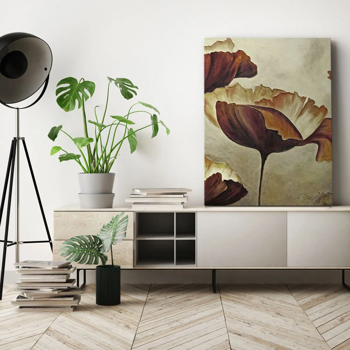 Lærredstryk - Billede på lærred - Marker - 70x100 cm