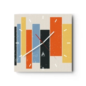 Vægur, Uret - Optagelse af musik - 40x40 cm