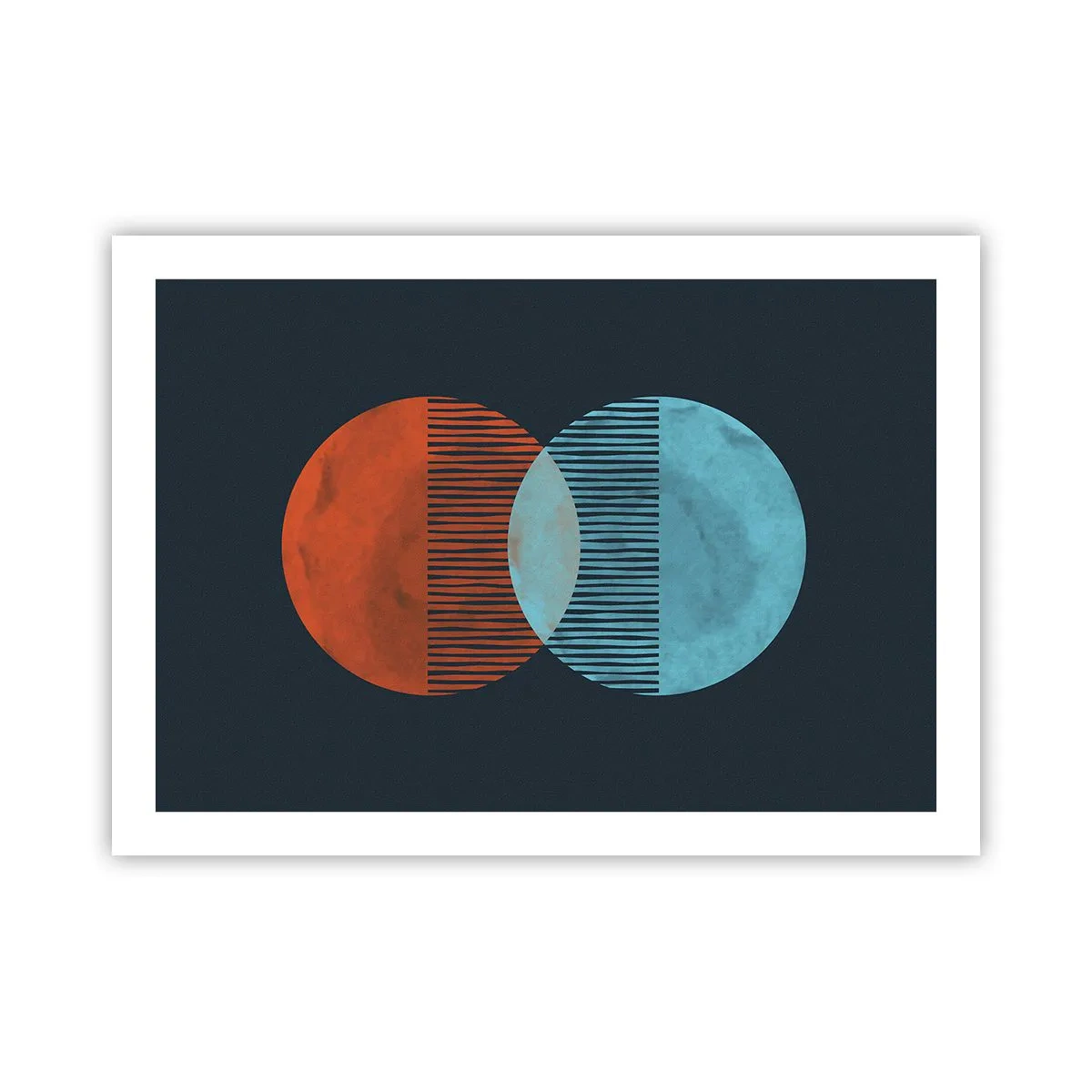 Plakat - Astronomisk fantasi - 70x50 cm