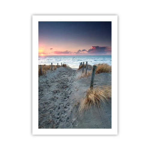 Plakat - Du har udgydt en regnbue af strålende pragt.... - 50x70 cm