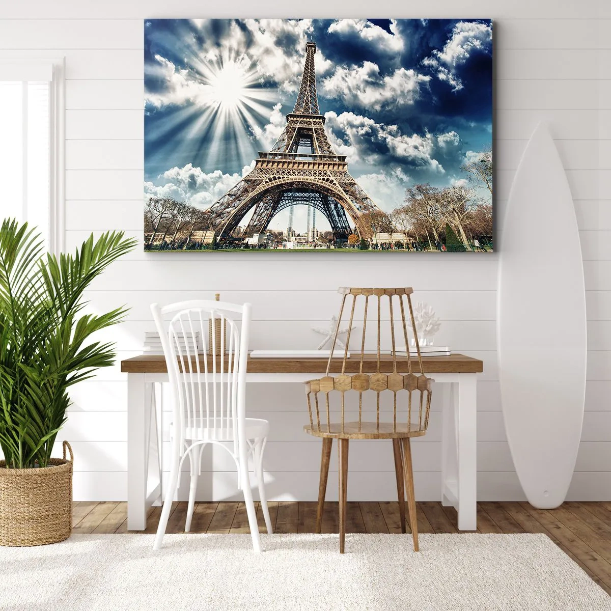 Lærredstryk - Billede på lærred - Den eneste af sin art under solen - 100x70 cm
