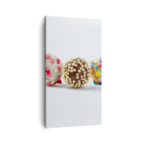 Lærredstryk - Billede på lærred - Livet kan være sødt - 45x80 cm
