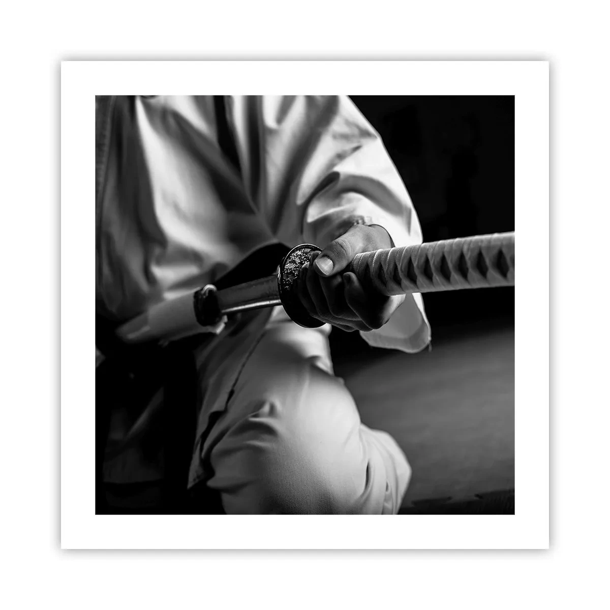 Plakat - En krigers sjæl - 50x50 cm