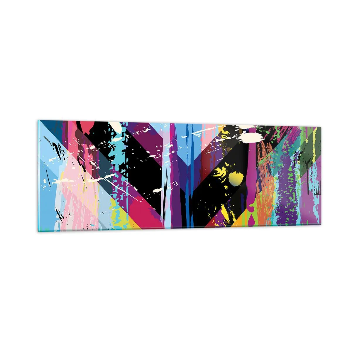 Billede på glas - Fra top til bund - 90x30 cm