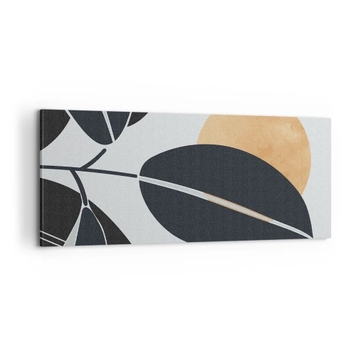 Lærredstryk - Billede på lærred - En dag med varm sommer - 100x40 cm