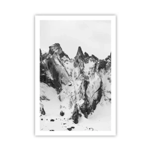 Plakat - Granit truende højderyg - 61x91 cm