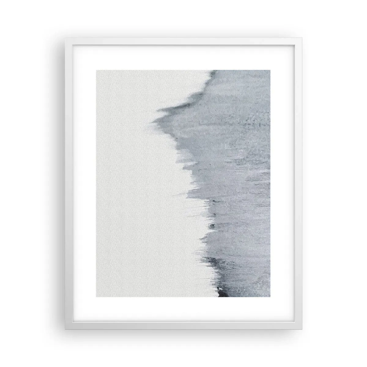 Plakat i hvid ramme - Mystisk plade - 40x50 cm