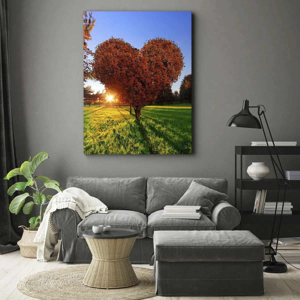 Lærredstryk - Billede på lærred - Og hvordan man ikke kan elske efteråret - 50x70 cm
