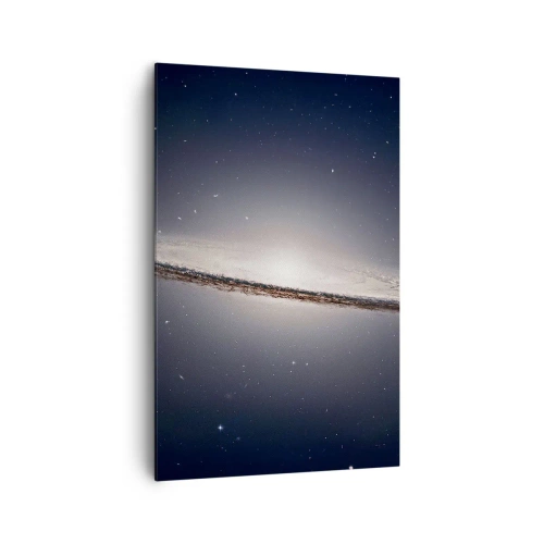 Lærredstryk - Billede på lærred - Der var engang i en galakse langt, langt borte.... - 80x120 cm