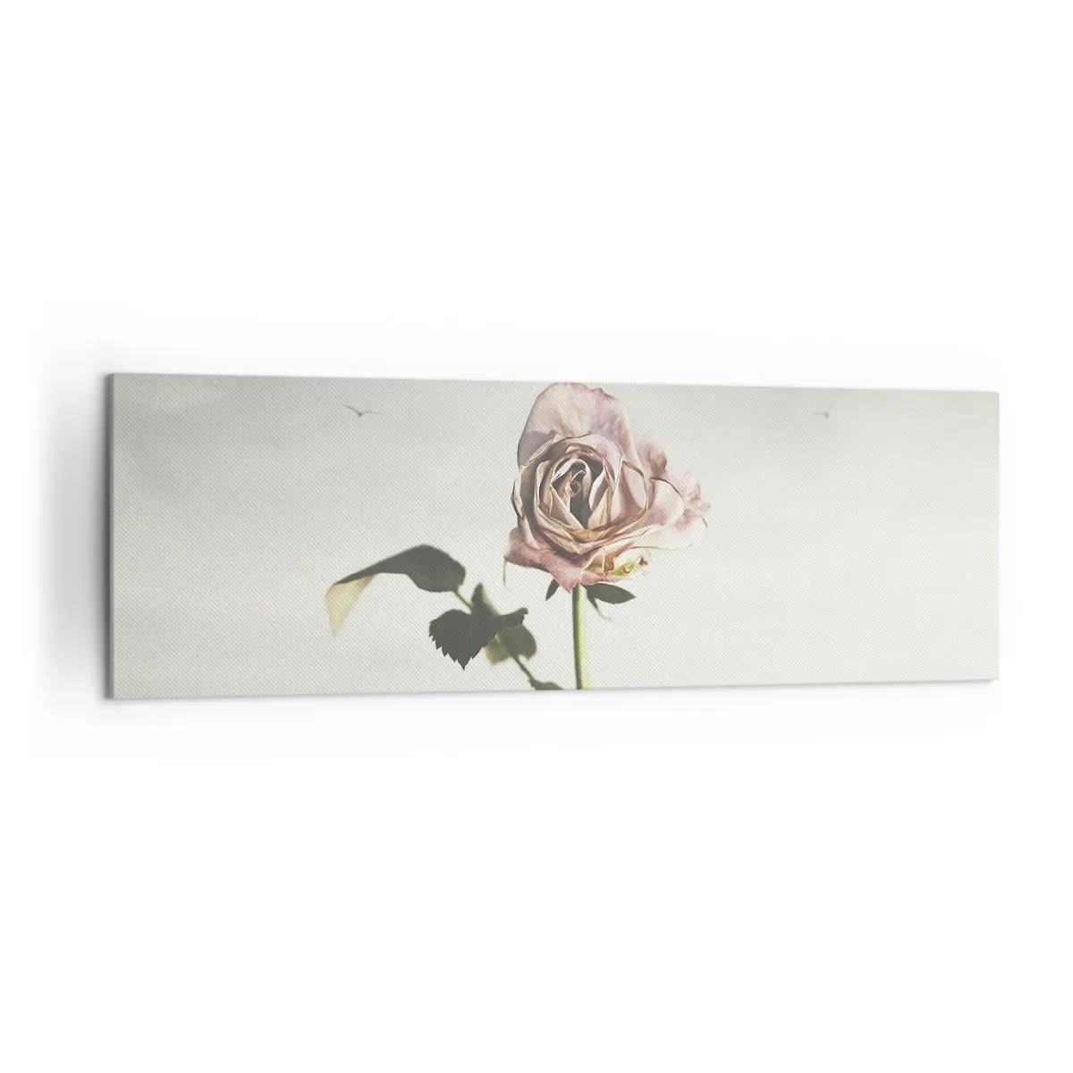 Lærredstryk - Billede på lærred - Velkomst til foråret - 160x50 cm