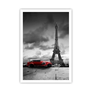 Plakat - For ikke så længe siden i Paris - 70x100 cm