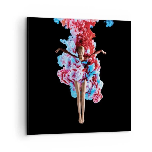 Lærredstryk - Billede på lærred - I fuld blomstring - 60x60 cm