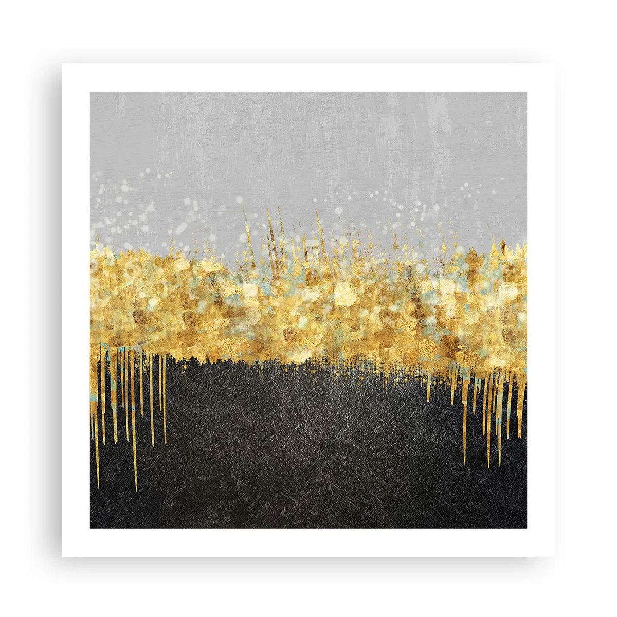 Plakat - Indad og opad - 60x60 cm