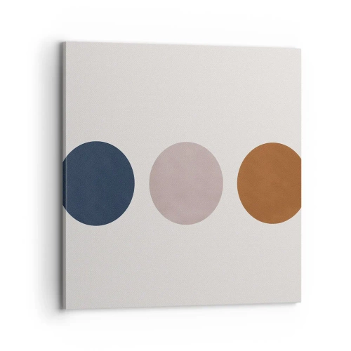 Lærredstryk - Billede på lærred - Et symbol på perfektion - 70x70 cm