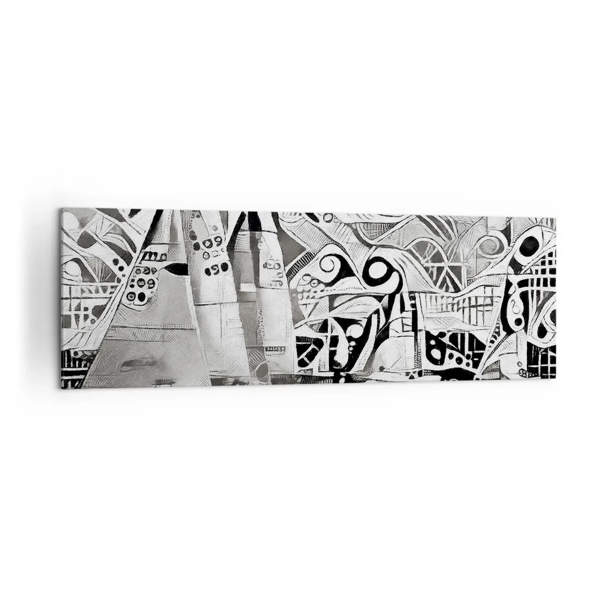 Lærredstryk - Billede på lærred - Mellem bølgerne - 160x50 cm