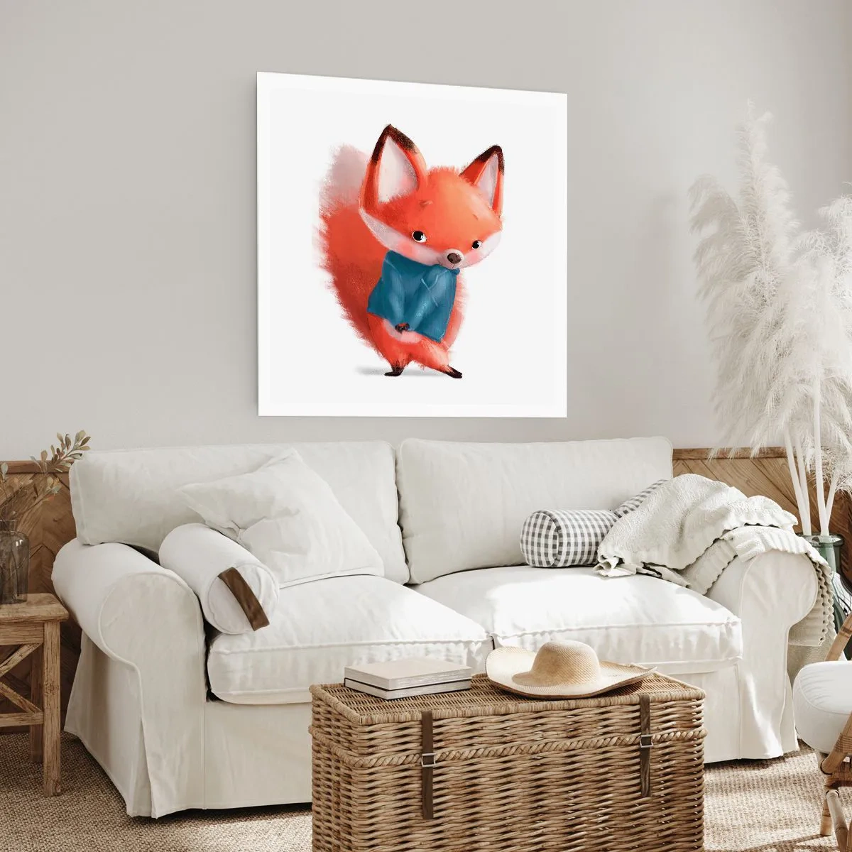 Plakat - Ser jeg smuk ud i den her? - 40x40 cm