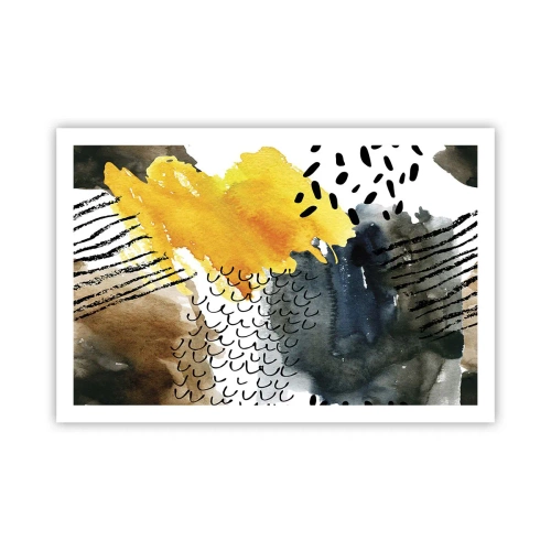 Plakat - Et møde mellem elementerne - 91x61 cm