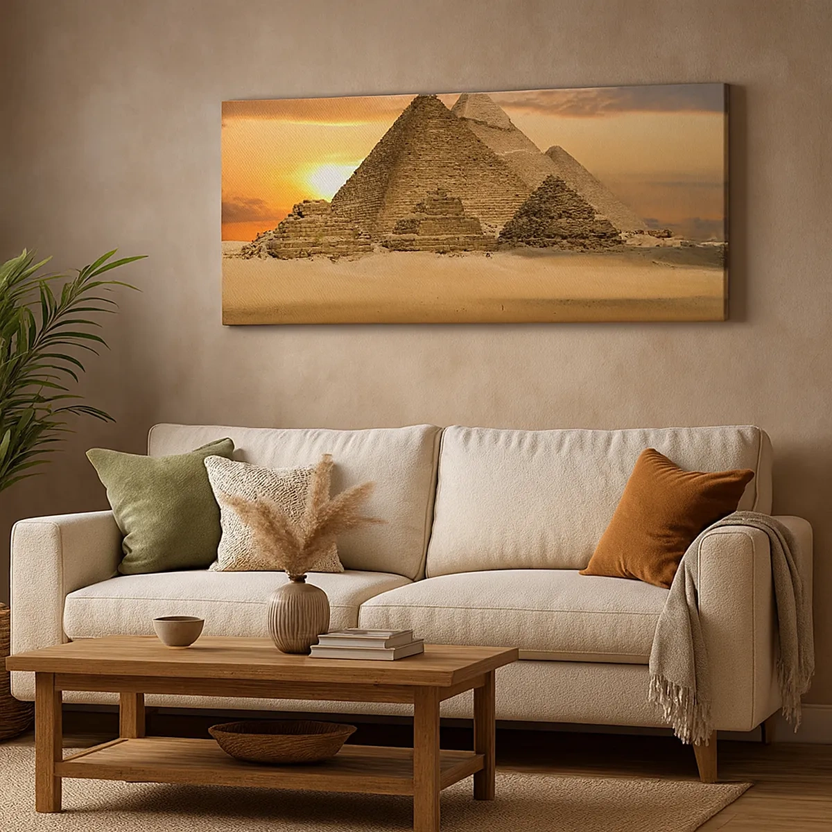 Lærredstryk - Billede på lærred - Uændret i tusindvis af år - 30x30 cm