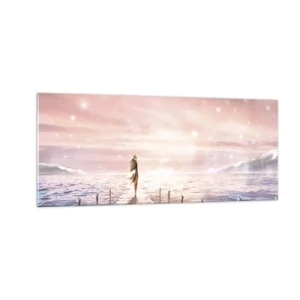 Billede på glas - I lyset af en drøm - 100x40 cm