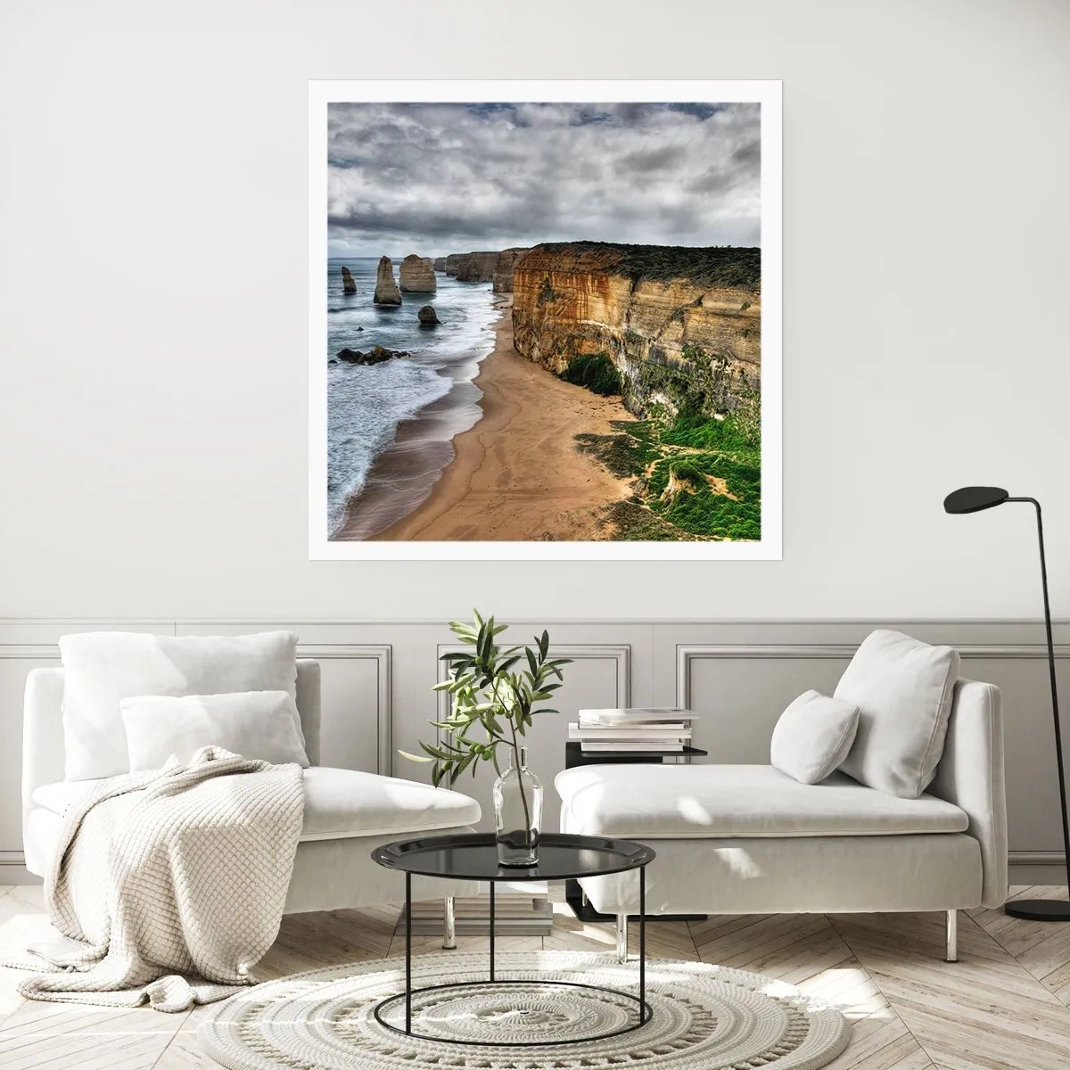 Plakat - Rå skønhed - 60x60 cm