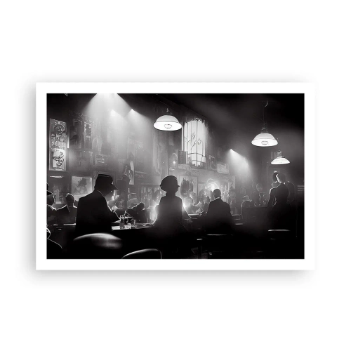 Plakat - I en jazzet stemning - 91x61 cm
