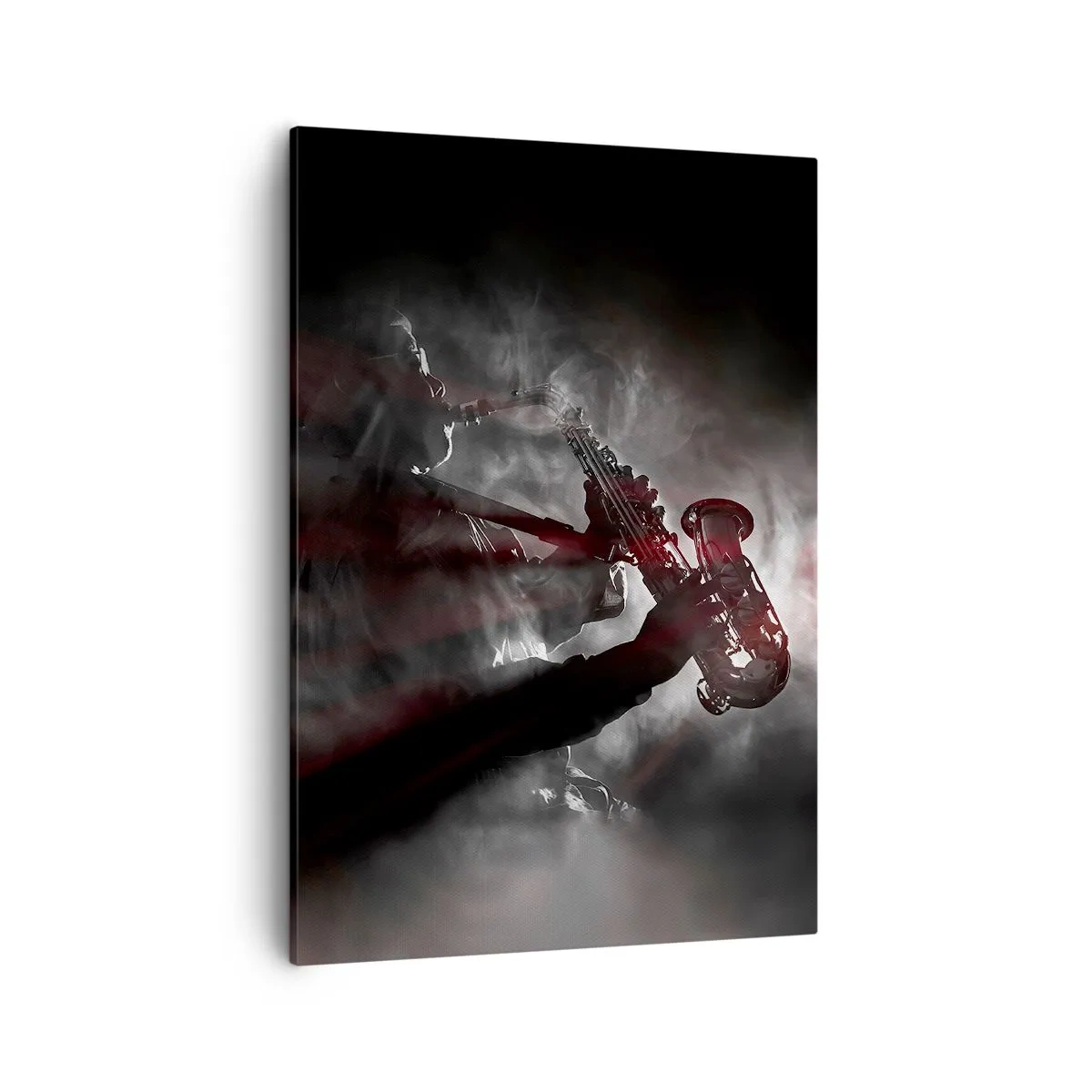 Lærredstryk - Billede på lærred - I jazzens dampe - 50x70 cm