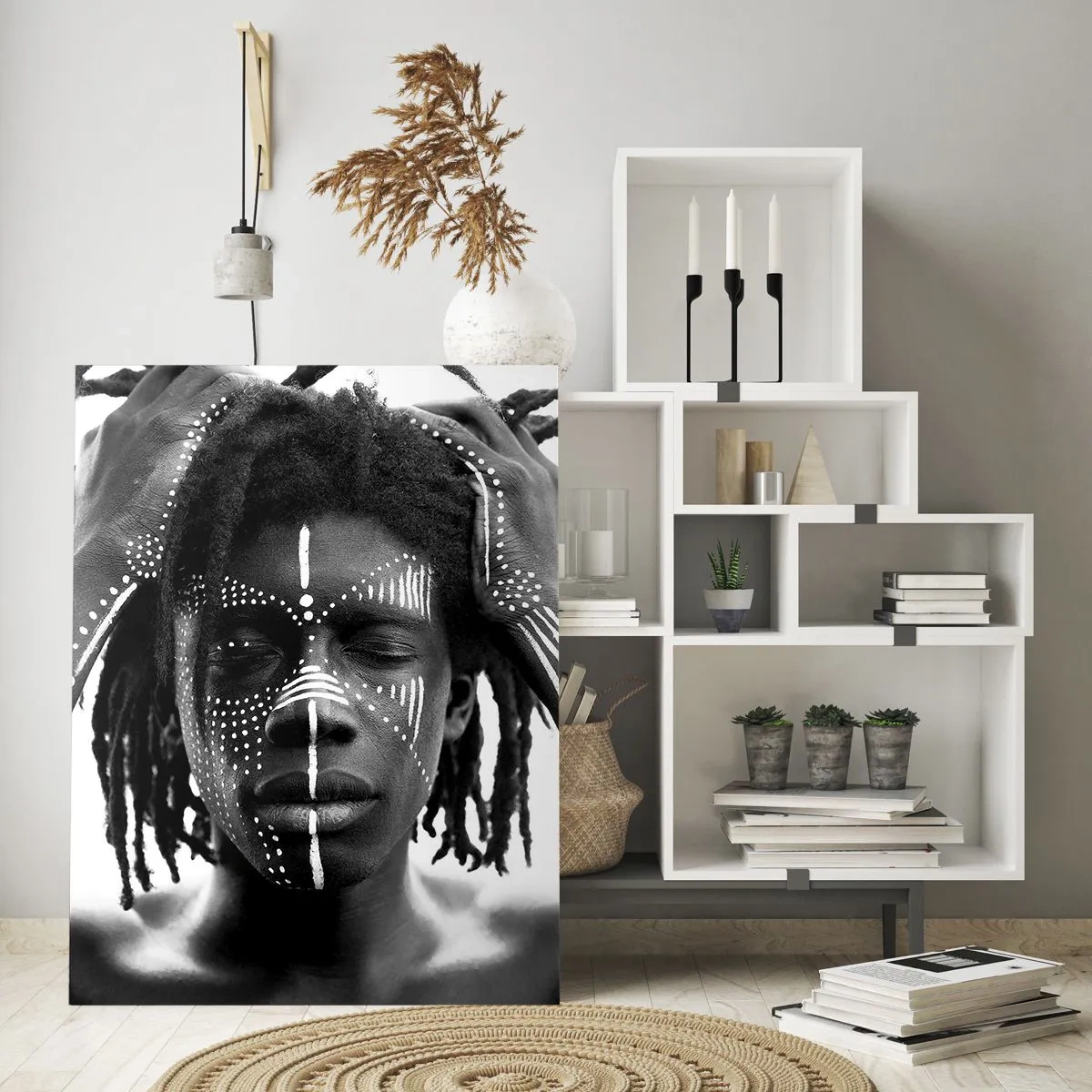 Billede på glas - Hvor er du? - 70x100 cm