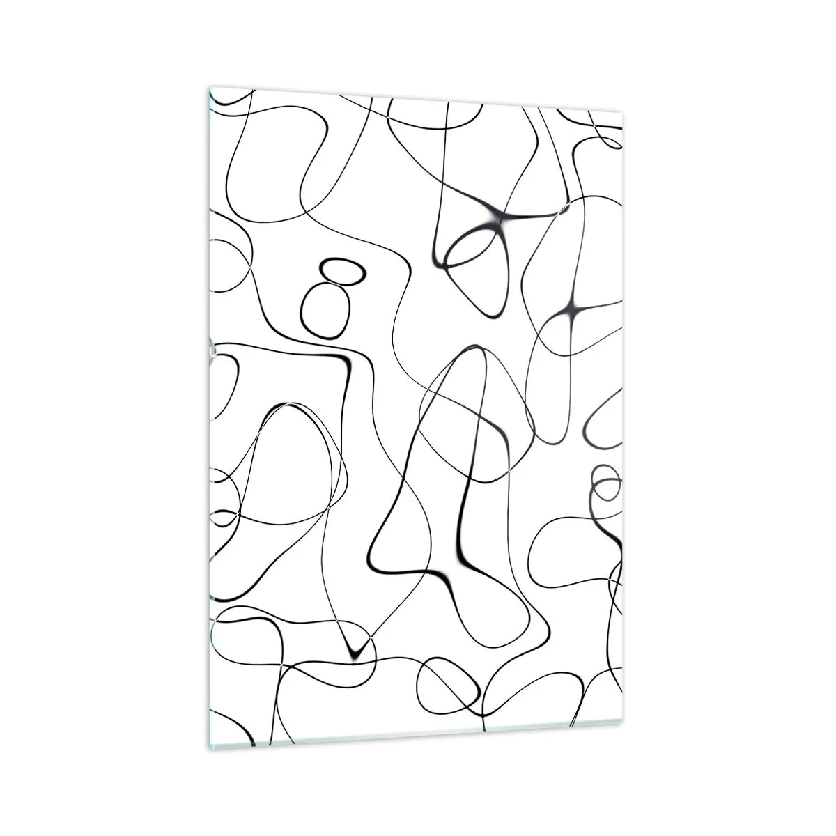 Billede på glas - Livets veje, skæbnens omskiftelser - 50x70 cm