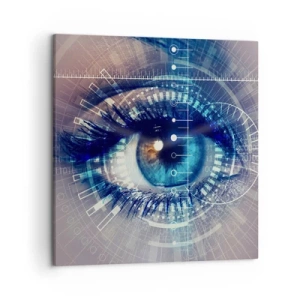 Lærredstryk - Billede på lærred - Du tror, ​​du kender mig - 50x50 cm