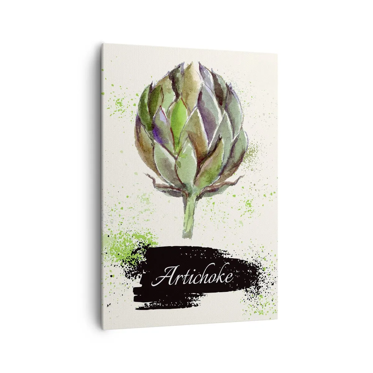 Lærredstryk - Billede på lærred - Eviva grøntsager! - 70x100 cm